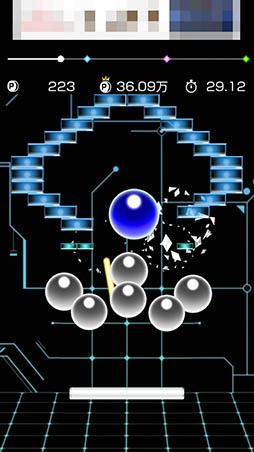 画像ギャラリー No.009のサムネイル画像 / 凄まじいパワーアップがクセになる。Android用ブロック崩しゲーム「breaker」を紹介する「（ほぼ）日刊スマホゲーム通信」第871回