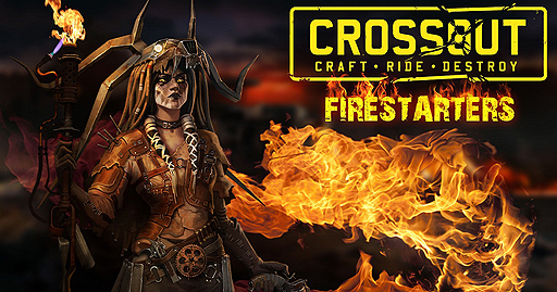 画像ギャラリー No.002のサムネイル画像 / 「CROSSOUT」，実装準備が進む新ファクション「ファイアスターター」のパーツをいち早く体験できるイベント「ホットスポット」が開始