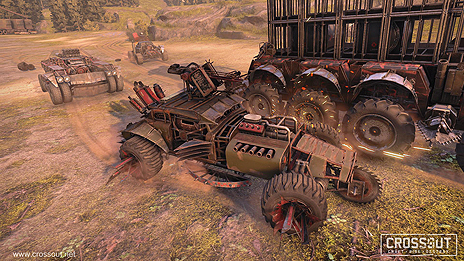 画像ギャラリー No.008のサムネイル画像 / 「CROSSOUT」，実装準備が進む新ファクション「ファイアスターター」のパーツをいち早く体験できるイベント「ホットスポット」が開始
