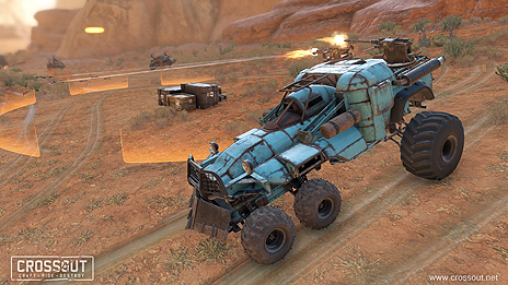 画像ギャラリー No.006のサムネイル画像 / 「CROSSOUT」，PvEにフォーカスした大規模なアップデートが実施。“世紀末の芸術”に触れられるというエイプリルフールイベントの情報も