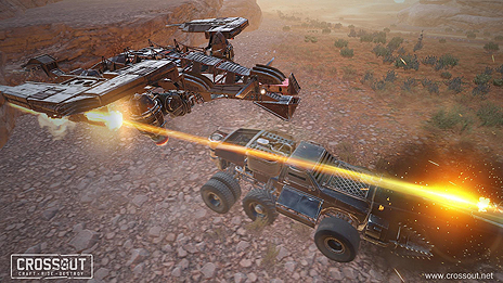 画像ギャラリー No.007のサムネイル画像 / 「CROSSOUT」，PvEにフォーカスした大規模なアップデートが実施。“世紀末の芸術”に触れられるというエイプリルフールイベントの情報も