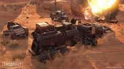 画像ギャラリー No.009のサムネイル画像 / 「CROSSOUT」，特別車両リヴァイアサンを操作して戦う「クランバトル」が実装