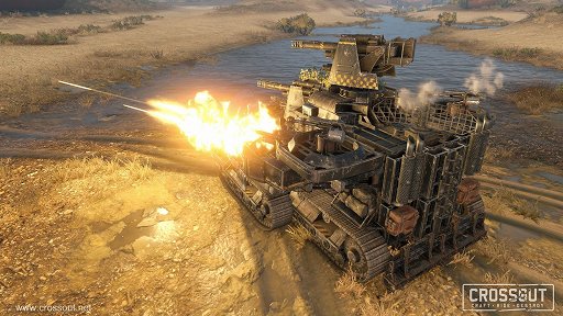 画像ギャラリー No.006のサムネイル画像 / 「CROSSOUT」，新たなゲームモード「ドミネーション」や新マップが追加