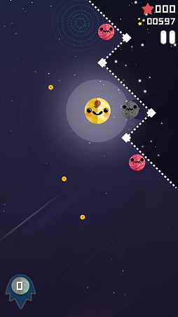 画像ギャラリー No.002のサムネイル画像 / 赤ちゃん恒星が宇宙を旅するアクションゲーム「MagSorb」の配信が開始