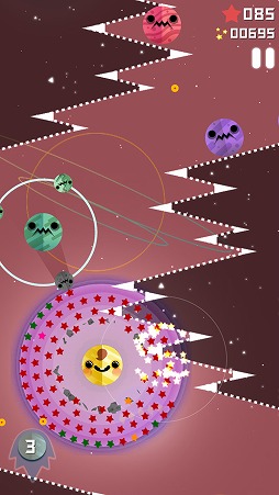 画像ギャラリー No.003のサムネイル画像 / 赤ちゃん恒星が宇宙を旅するアクションゲーム「MagSorb」の配信が開始
