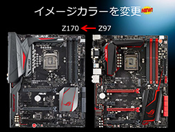 画像ギャラリー No.004のサムネイル画像 / 「Intel Z170」搭載のゲーマー向けマザーボードを各社が発表。高速化されたM.2スロットやUSB 3.1 Type-A＆Cポート搭載が標準に