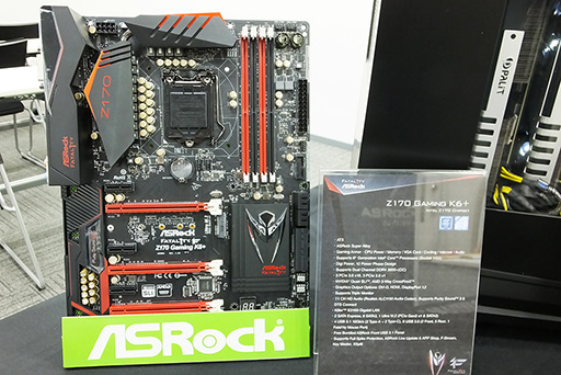 画像ギャラリー No.015のサムネイル画像 / 「Intel Z170」搭載のゲーマー向けマザーボードを各社が発表。高速化されたM.2スロットやUSB 3.1 Type-A＆Cポート搭載が標準に