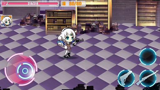 画像ギャラリー No.010のサムネイル画像 / 【PR】“崩壊”した世界を救うのは，美少女が放つ慈悲なき弾丸！　「崩壊学園」は，シンプル操作ながら手応え抜群のガンアクションシューティングだ