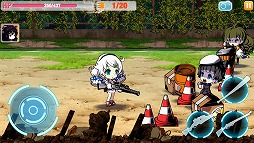 画像ギャラリー No.019のサムネイル画像 / 【PR】“崩壊”した世界を救うのは，美少女が放つ慈悲なき弾丸！　「崩壊学園」は，シンプル操作ながら手応え抜群のガンアクションシューティングだ