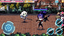 画像ギャラリー No.021のサムネイル画像 / 【PR】“崩壊”した世界を救うのは，美少女が放つ慈悲なき弾丸！　「崩壊学園」は，シンプル操作ながら手応え抜群のガンアクションシューティングだ