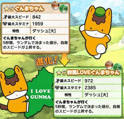 画像ギャラリー No.001のサムネイル画像 / 「爆走！モンスターダッシュ」協力プレイに「ぐんまちゃん」が登場する新イベントを開催