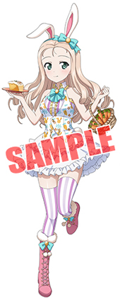 画像ギャラリー No.004のサムネイル画像 / 「ガールズ＆パンツァー 戦車道大作戦！」，イースター衣装の生徒が期間限定で登場