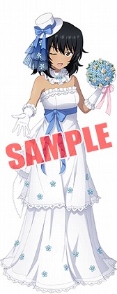 画像ギャラリー No.001のサムネイル画像 / 「ガールズ＆パンツァー 戦車道大作戦！」，ジューンブライド衣装の生徒が登場