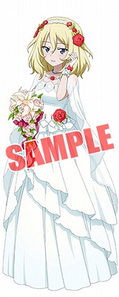 画像ギャラリー No.002のサムネイル画像 / 「ガールズ＆パンツァー 戦車道大作戦！」，ジューンブライド衣装の生徒が登場