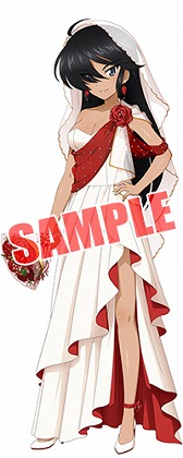 画像ギャラリー No.003のサムネイル画像 / 「ガールズ＆パンツァー 戦車道大作戦！」，ジューンブライド衣装の生徒が登場