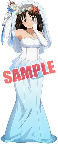 画像ギャラリー No.008のサムネイル画像 / 「ガールズ＆パンツァー 戦車道大作戦！」，ジューンブライド衣装の生徒が登場