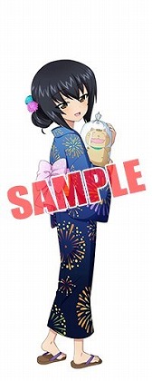 画像ギャラリー No.003のサムネイル画像 / 「ガルパン 戦車道大作戦！」，浴衣衣装の生徒が実装に