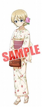 画像ギャラリー No.004のサムネイル画像 / 「ガルパン 戦車道大作戦！」，浴衣衣装の生徒が実装に