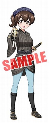 画像ギャラリー No.009のサムネイル画像 / 「ガルパン 戦車道大作戦！」，浴衣衣装の生徒が実装に