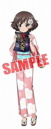 画像ギャラリー No.002のサムネイル画像 / 「ガルパン 戦車道大作戦！」，浴衣衣装生徒の第2弾が登場