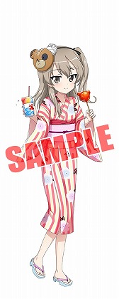 画像ギャラリー No.005のサムネイル画像 / 「ガルパン 戦車道大作戦！」，浴衣衣装生徒の第2弾が登場
