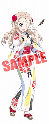 画像ギャラリー No.008のサムネイル画像 / 「ガルパン 戦車道大作戦！」，浴衣衣装生徒の第2弾が登場