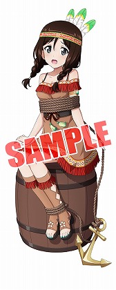 画像ギャラリー No.007のサムネイル画像 / 「ガルパン 戦車道大作戦」，文化祭にちなんだ衣装を着た生徒の第2弾
