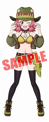画像ギャラリー No.008のサムネイル画像 / 「ガルパン 戦車道大作戦」，文化祭にちなんだ衣装を着た生徒の第2弾