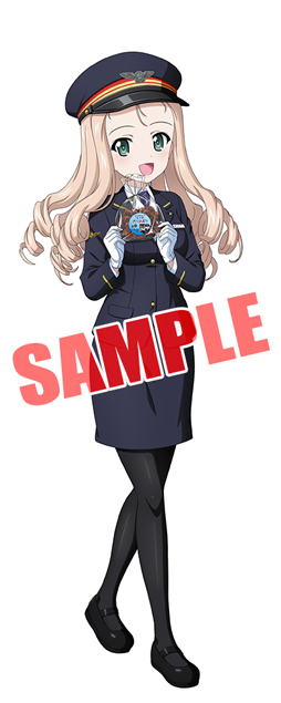 画像ギャラリー No.003のサムネイル画像 / 「ガールズ＆パンツァー 戦車道大作戦！」と鹿島臨海鉄道のコラボが決定