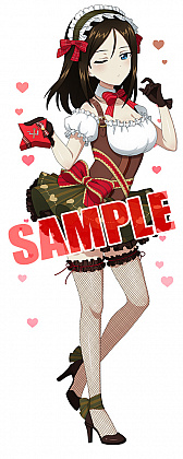 画像ギャラリー No.004のサムネイル画像 / 「ガールズ＆パンツァー 戦車道大作戦！」，バレンタイン衣装生徒が登場