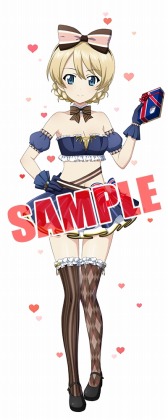 画像ギャラリー No.006のサムネイル画像 / 「ガールズ＆パンツァー 戦車道大作戦」，バレンタイン生徒ガチャ第2弾が本日より開催
