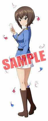 画像ギャラリー No.003のサムネイル画像 / 「ガールズ＆パンツァー 戦車道大作戦！」，アニメ最終章に登場した学校の衣装を着た生徒が登場