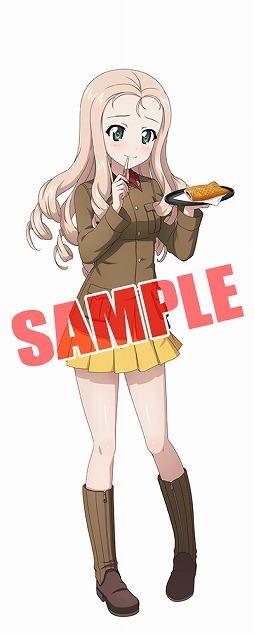 画像ギャラリー No.005のサムネイル画像 / 「ガールズ＆パンツァー 戦車道大作戦！」，アニメ最終章に登場した学校の衣装を着た生徒が登場