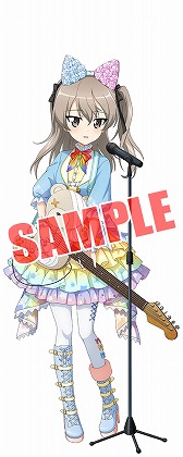 画像ギャラリー No.006のサムネイル画像 / 「ガールズ＆パンツァー 戦車道大作戦！」，衣装投票第1位の“ガールズバンド衣装”の生徒が登場