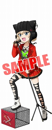 画像ギャラリー No.003のサムネイル画像 / 「ガールズ＆パンツァー 戦車道大作戦！」でガールズバンド衣装の第2弾が登場