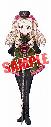 画像ギャラリー No.005のサムネイル画像 / 「ガールズ＆パンツァー 戦車道大作戦！」，フラワー道衣装の生徒登場