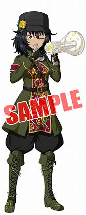 画像ギャラリー No.006のサムネイル画像 / 「ガールズ＆パンツァー 戦車道大作戦！」，フラワー道衣装の生徒登場