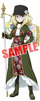 画像ギャラリー No.007のサムネイル画像 / 「ガールズ＆パンツァー 戦車道大作戦！」，フラワー道衣装の生徒登場