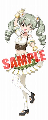 画像ギャラリー No.005のサムネイル画像 / 「ガルパン 戦車道大作戦！」，フラワー道衣装のアンチョビや西住まほなどが登場