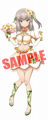 画像ギャラリー No.008のサムネイル画像 / 「ガルパン 戦車道大作戦！」，フラワー道衣装のアンチョビや西住まほなどが登場