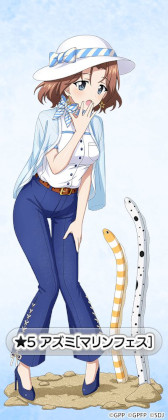 画像ギャラリー No.001のサムネイル画像 / 「ガールズ＆パンツァー 戦車道大作戦！」，マリンフェス衣装の生徒が新登場