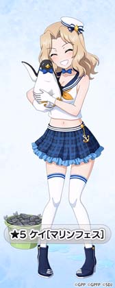 画像ギャラリー No.003のサムネイル画像 / 「ガルパン 戦車道大作戦」，“マリンフェス生徒ガチャ 第2弾”にダージリンやケイなど新規生徒が登場