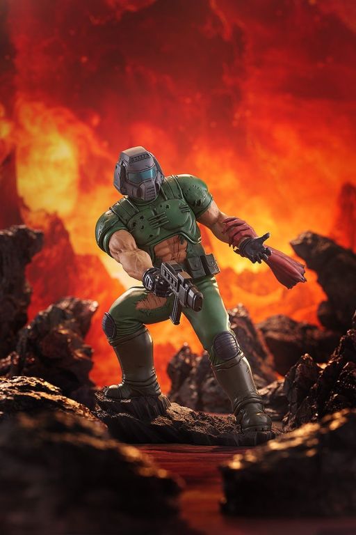 画像ギャラリー No.001のサムネイル画像 / 「DOOM」の主人公・ドゥームマリンがフィギュアシリーズ「POP UP PARADE SP」に登場。9月発売，予約受付を開始