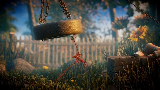 画像ギャラリー No.002のサムネイル画像 / ［E3 2015］Coldwood Interactiveの新作「Unravel」が発表。赤い毛糸で作られたキャラクターが活躍する横スクロールアクション