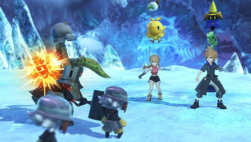 画像ギャラリー No.020のサムネイル画像 / ［E3 2015］キーワードは「ノセノセする」。「WORLD OF FINAL FANTASY」は登場キャラやモンスターを“積んで”戦う新たなFFだった