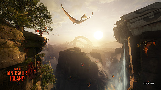 画像ギャラリー No.005のサムネイル画像 / ［E3 2015］VR専用ゲーム「Robinson: The Journey」を発表したCrytek。その土台となった技術デモ「Back to Dinosaur Island 2」を体験してみた
