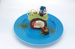 画像ギャラリー No.003のサムネイル画像 / 本日オープンした「ソニック25周年カフェ」の試食会をレポート。生誕25周年を迎える「ソニック」シリーズがスイーツパラダイスとコラボ