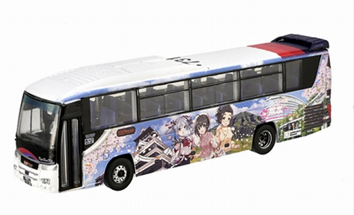 画像ギャラリー No.002のサムネイル画像 / 「デレマス」×熊本城復興応援プロジェクト,ラッピングバスの模型が発売に。熊本出身の海老原菜帆,神崎蘭子,小日向美穂をデザイン
