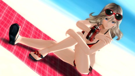 画像ギャラリー No.019のサムネイル画像 / サクヤのオトナな魅力に迫る「GOD EATER OFF SHOT＜サクヤ編＞」。水着ショット満載の“バカンス編”スクリーンショットも公開