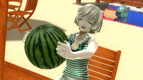 画像ギャラリー No.028のサムネイル画像 / サクヤのオトナな魅力に迫る「GOD EATER OFF SHOT＜サクヤ編＞」。水着ショット満載の“バカンス編”スクリーンショットも公開